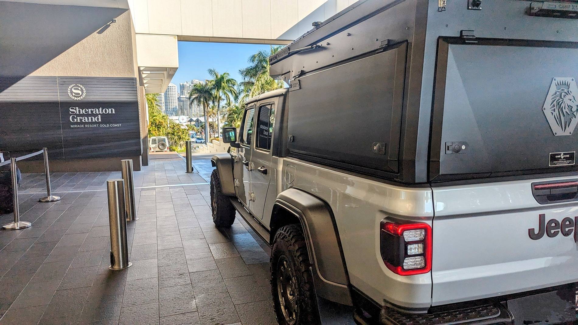 Jeep Gladiator AEV Gladiator Build - Camp King Outback Camper / DCS Battery / Merlin Solar Panel PXL_20240902_045531789~2
