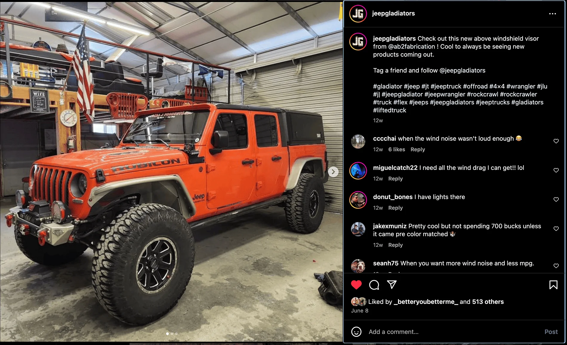Jeep Gladiator Cab Visor? Screenshot 2024-09-03 at 10.48.36 AM
