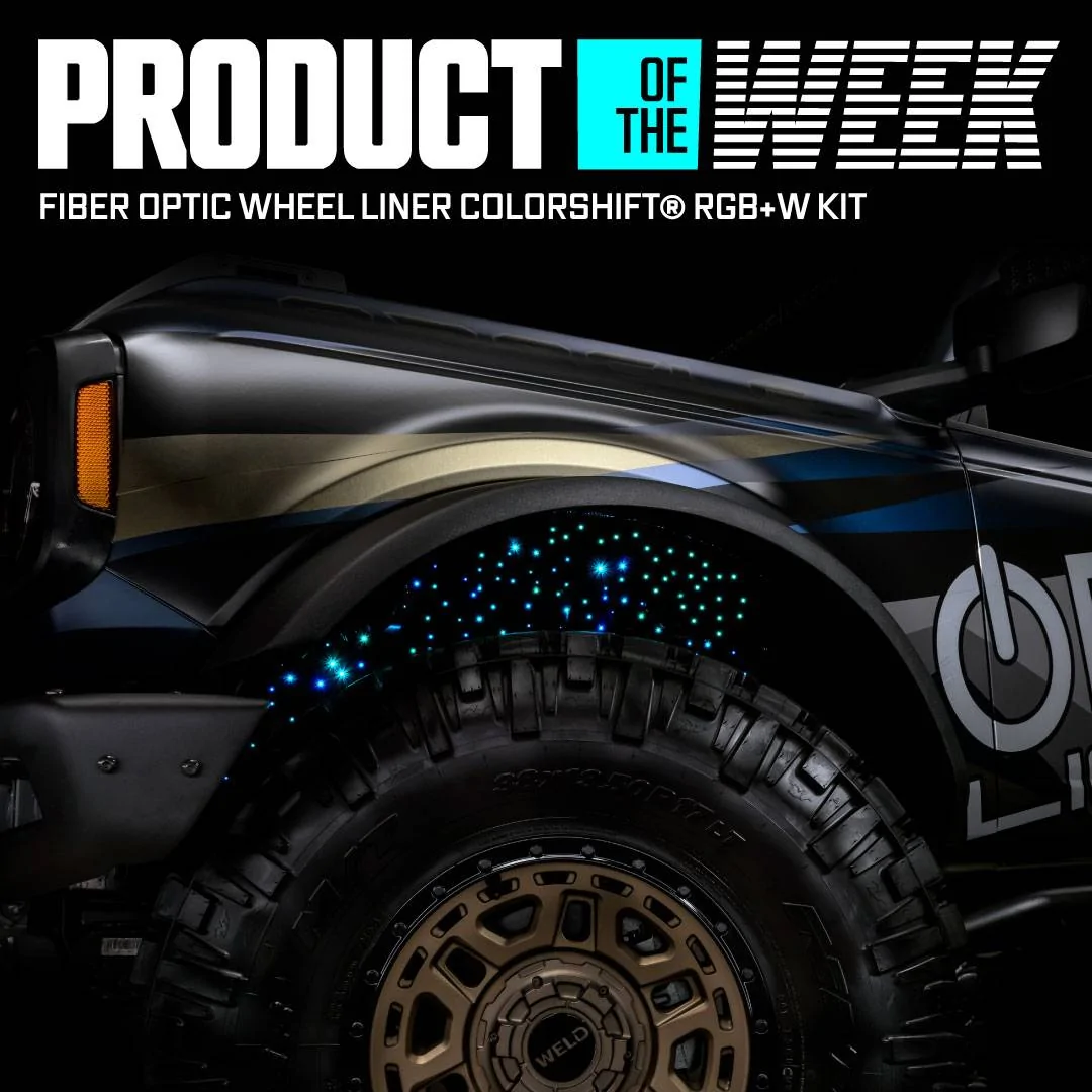Jeep Gladiator Product of the WEEK Spotlight 🔦ORACLE LIGHTING FIBER OPTIC WHEEL LINER COLORSHIFT RGB+W KIT🔦 POTW-wheelliner-sq
