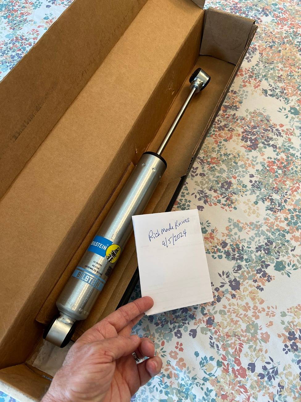 Jeep Gladiator Bilstein Front Steering Damper / Stabilizer IMG_0672.JPG