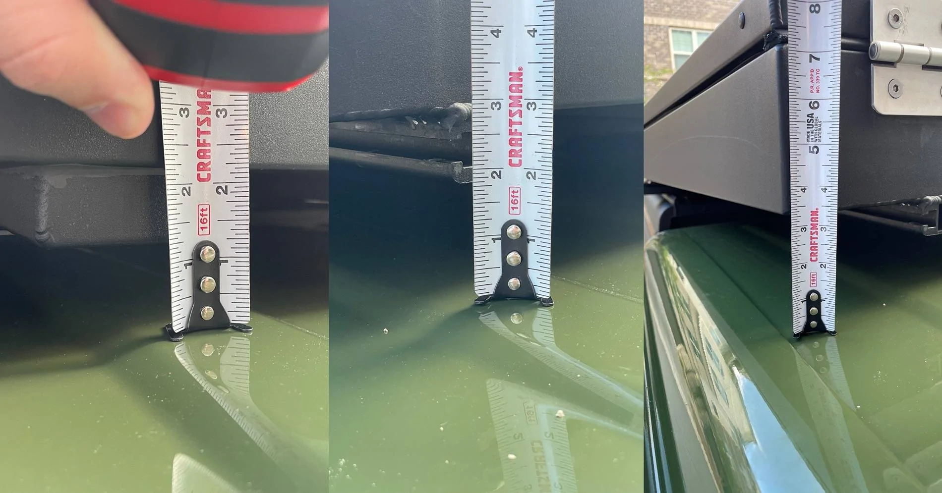 Jeep Gladiator Alu-Cab Contour Canopy Roll Call - not Camper IMG_4007
