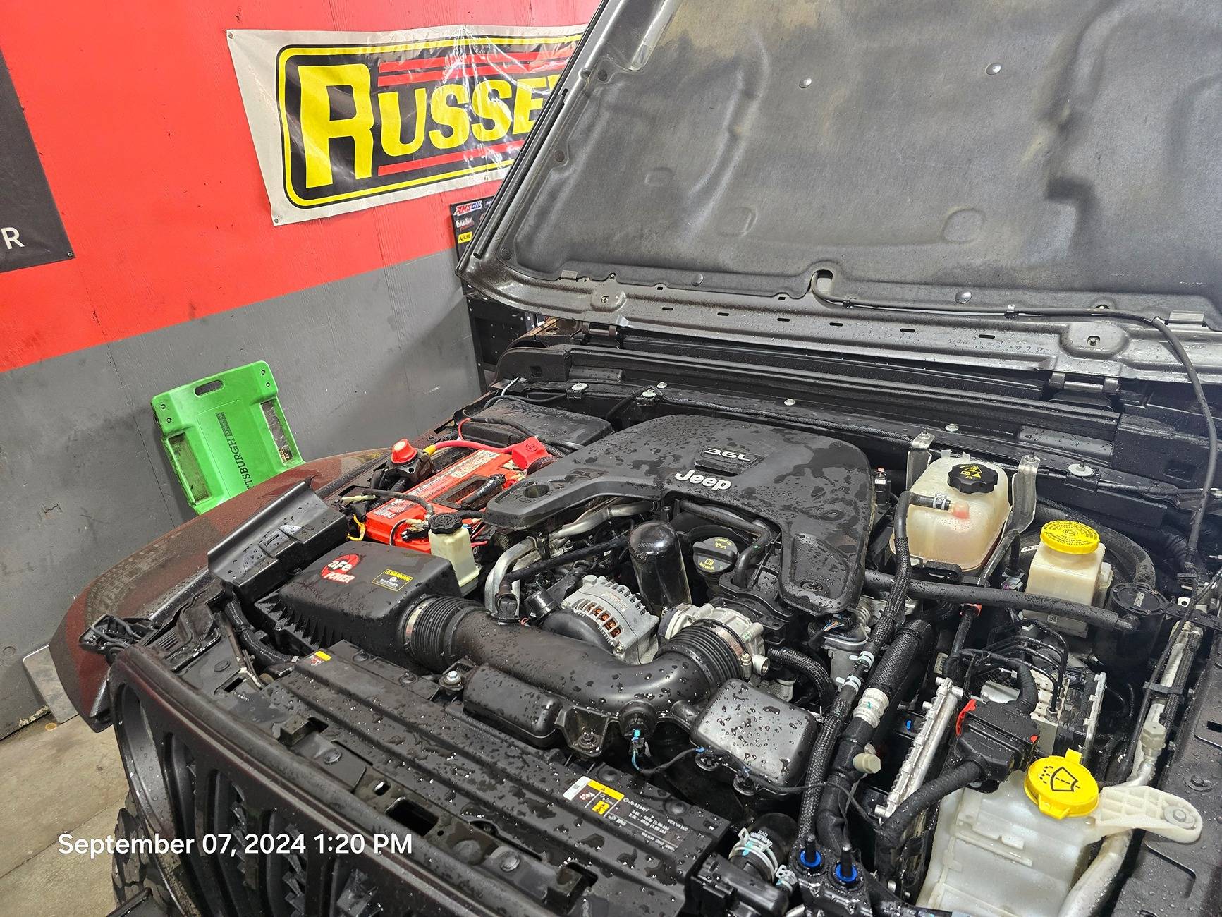 Jeep Gladiator ProCharger Supercharger Kit Installation & First Start-Up on 2021 Gladiator Rubicon 20240907_132057