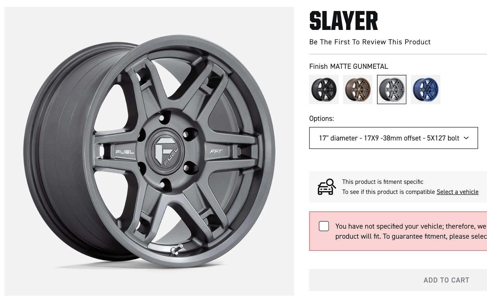Jeep Gladiator 40"s on a Non-Rubicon/Mojave with -18mm Offset (Pic Request & Fit Info) Fuel Slayer