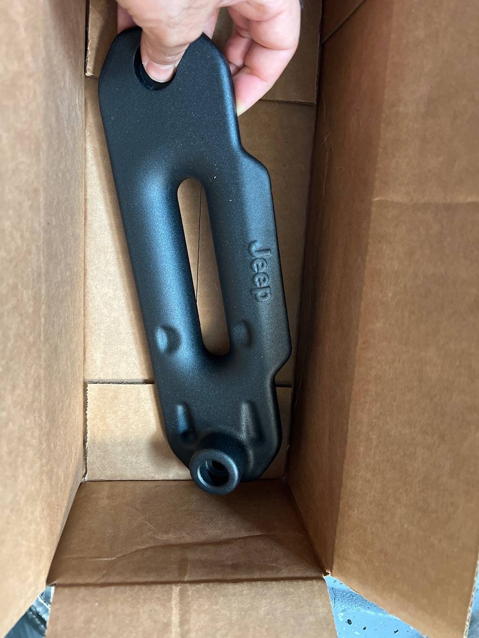 Jeep Gladiator Warn Winch Cover, Hook image