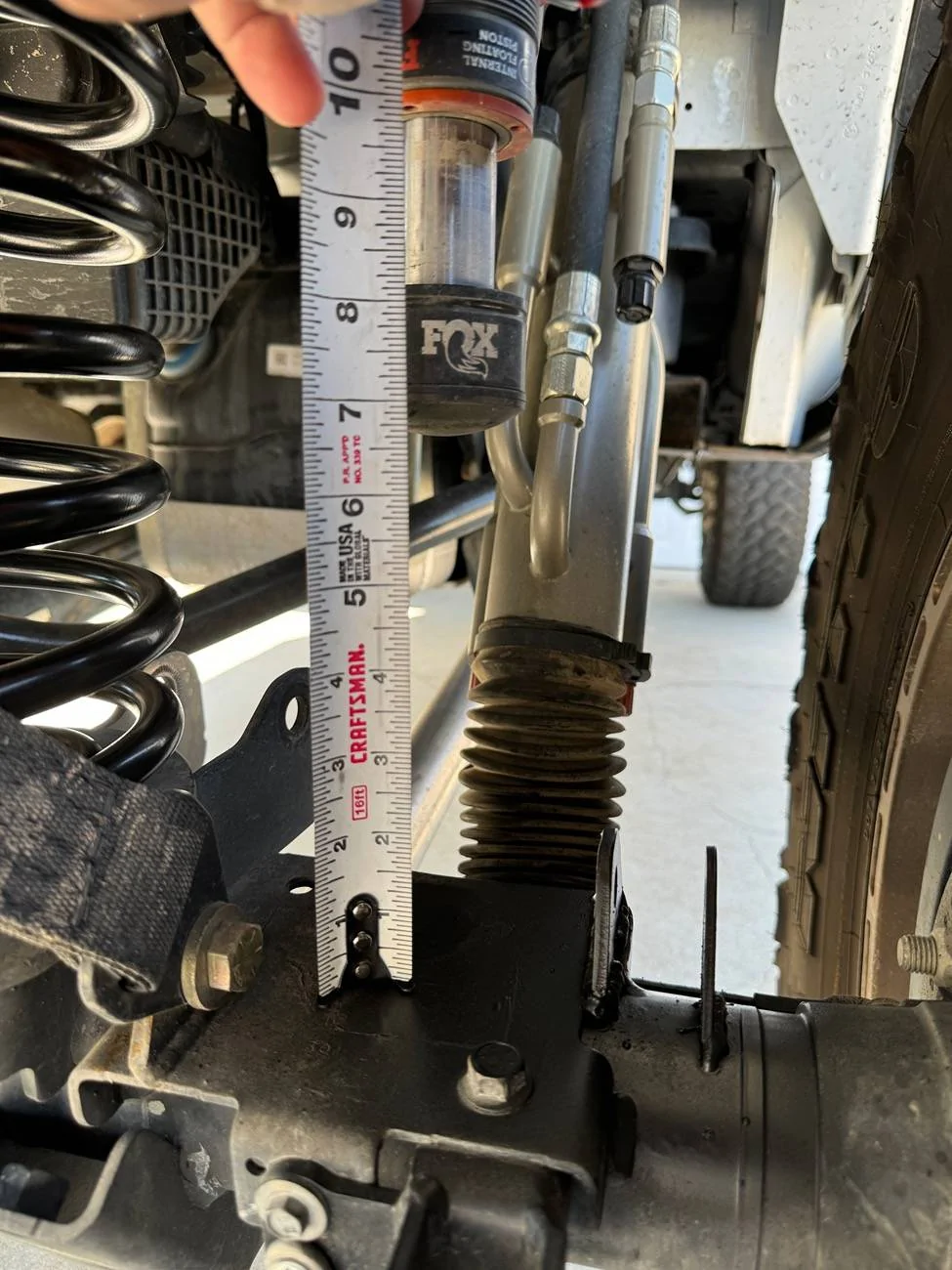 Jeep Gladiator Pre-Runner Springs - lots of rear wheel travel IMG_0058