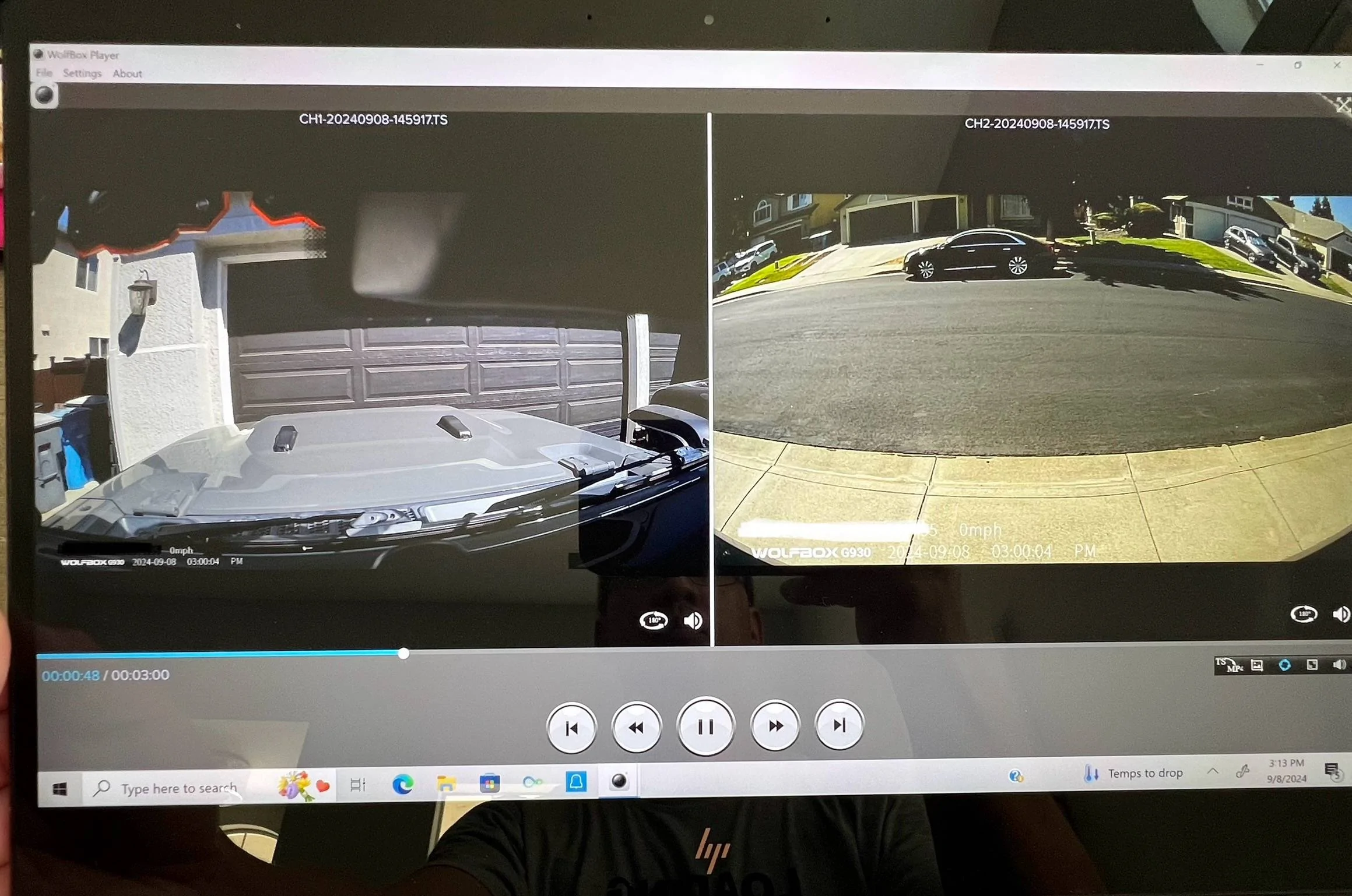 Jeep Gladiator Installed the Wolfbox G930, no visor issues IMG_9642
