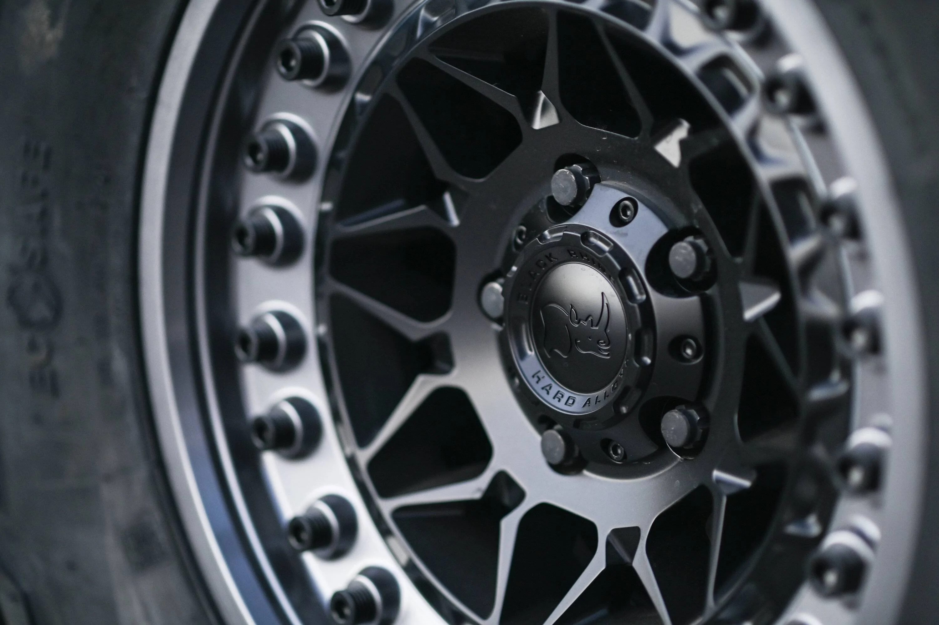 Jeep Gladiator Member Discounts Black Rhino Wheels! Wheel and Tire Packages black rhino-alpha-br008ma-17x9-matte black matte gunmetal lip-2021 jeep gladiator 08