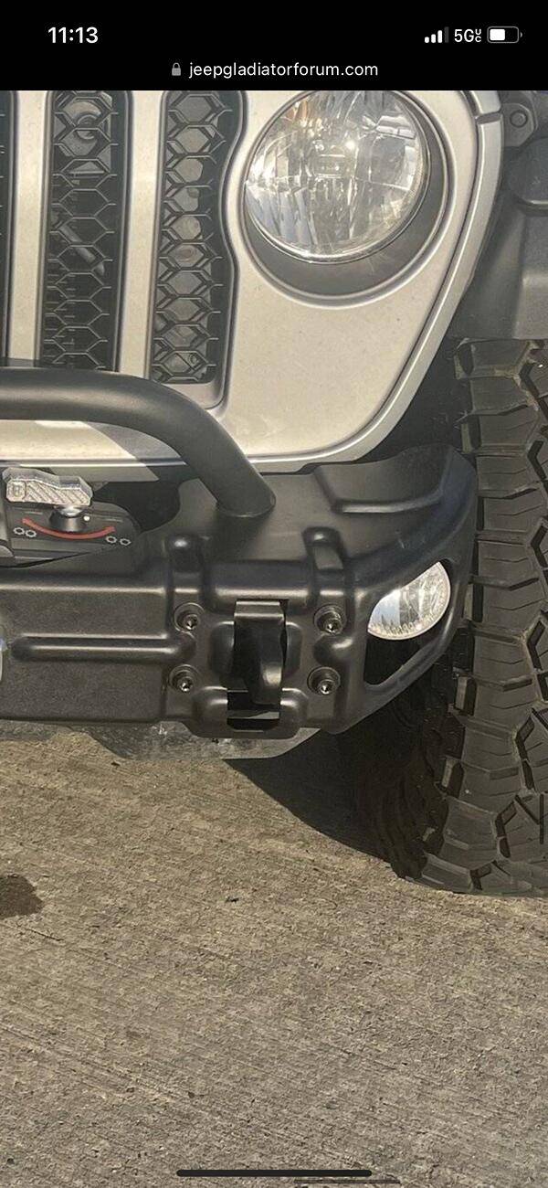 Jeep Gladiator How far does your Front Bumper Stick out? EA916AD8-2079-4209-A2BD-4C0F74487085