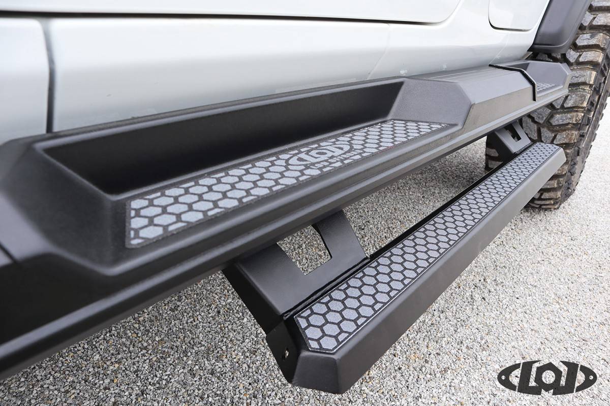 Jeep Gladiator Armor Lite Rockslider Long Drop Steps (pair) jas1863_long_step7 (2)