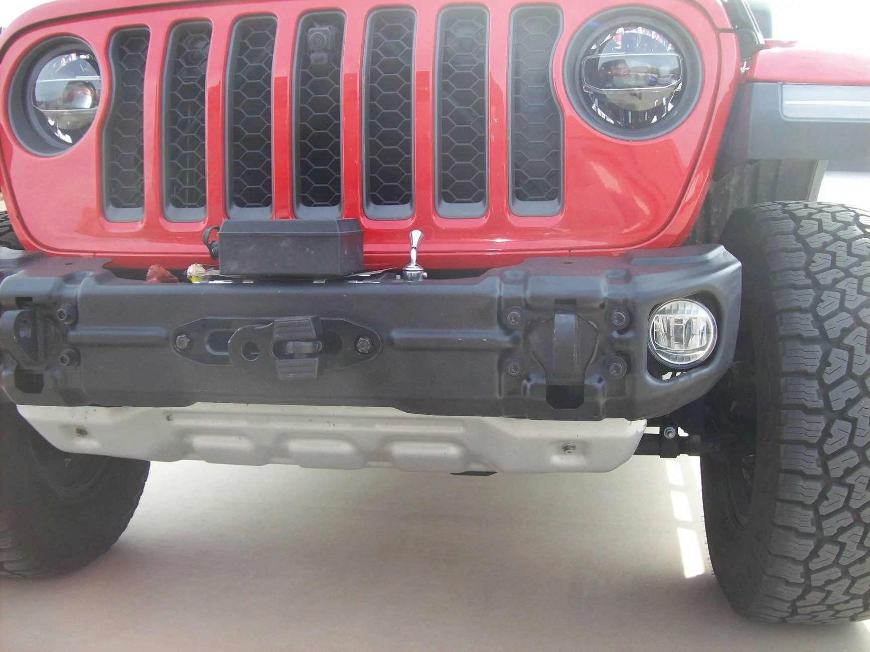 Jeep Gladiator Arcus bumper install 101_2434