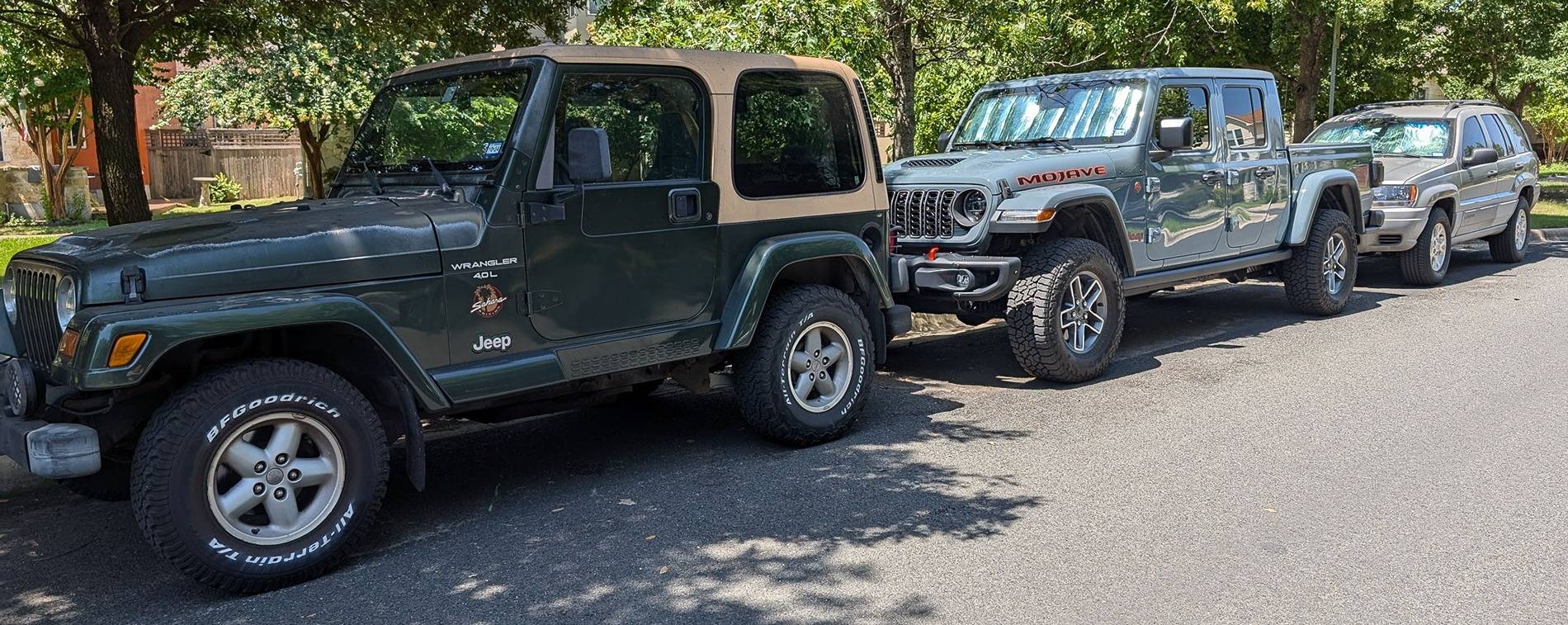 Jeep Gladiator Any former WJ owners want to compare to their JTs?  (build quality, noise, handling, long-term ownership, etc.) tj-jt-w