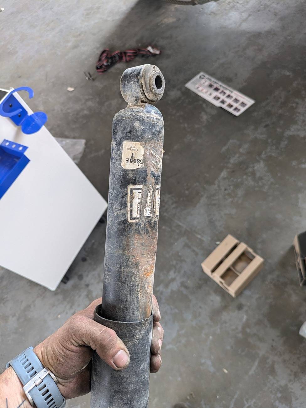 Jeep Gladiator death wobble and tire balance PXL_20240830_203522652
