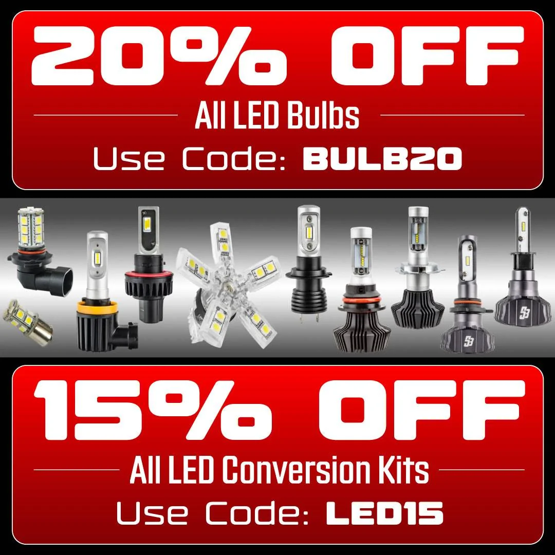 Jeep Gladiator Light Up the Night with ORACLE Lighting Bulb Promo 20p-LEDbulbs-mobil