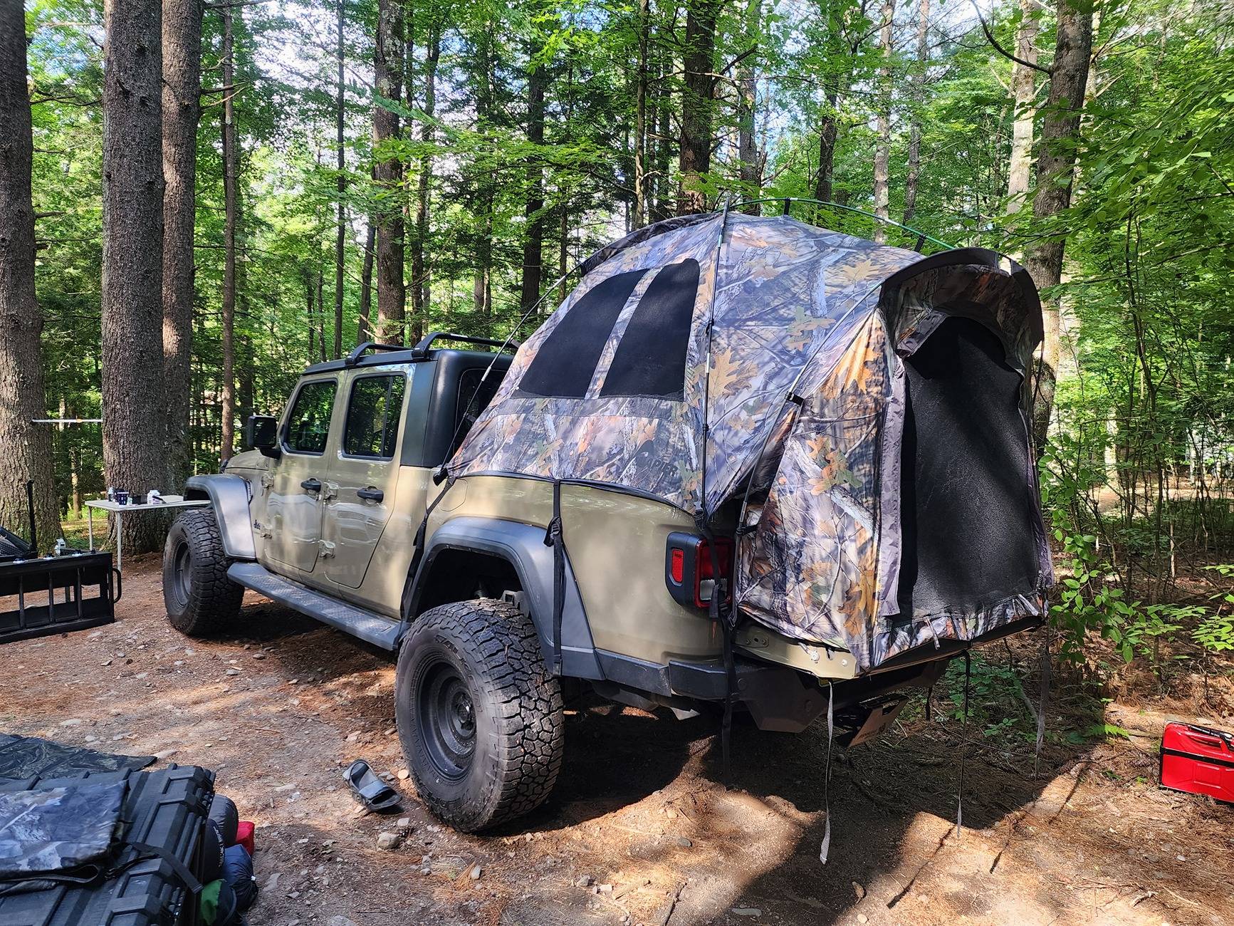 Jeep Gladiator New to roof top tents 20240624_083912