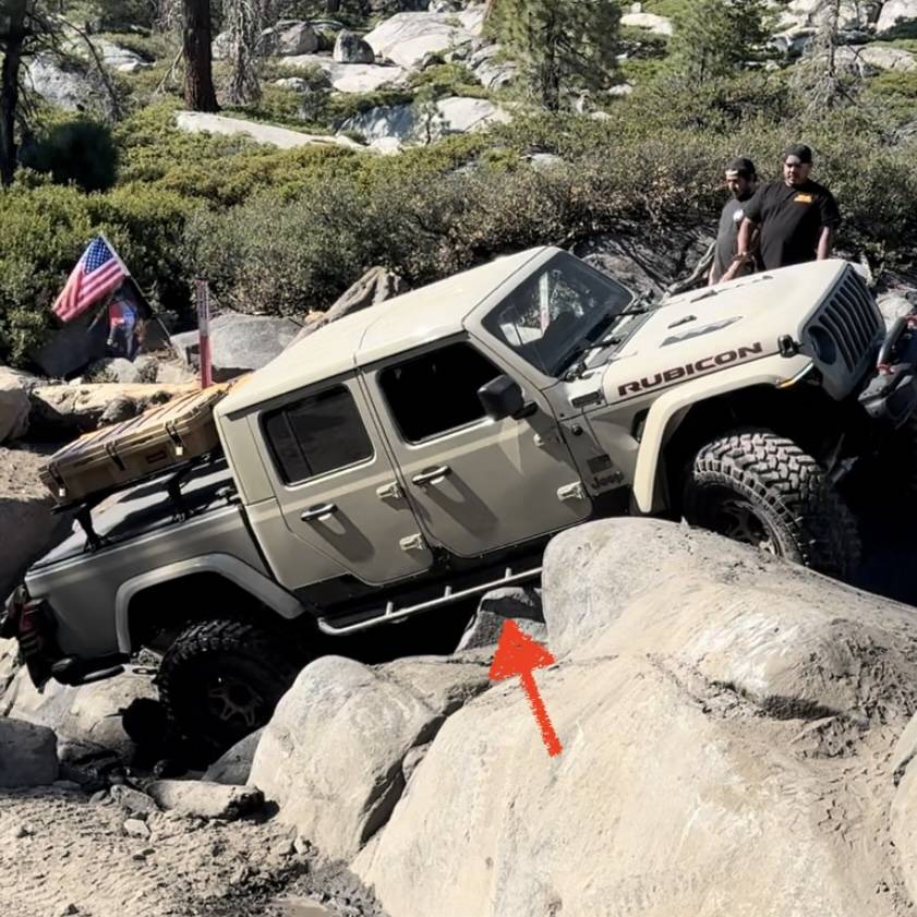 Jeep Gladiator Rock Hard 4x4 Sliders IMG_5031
