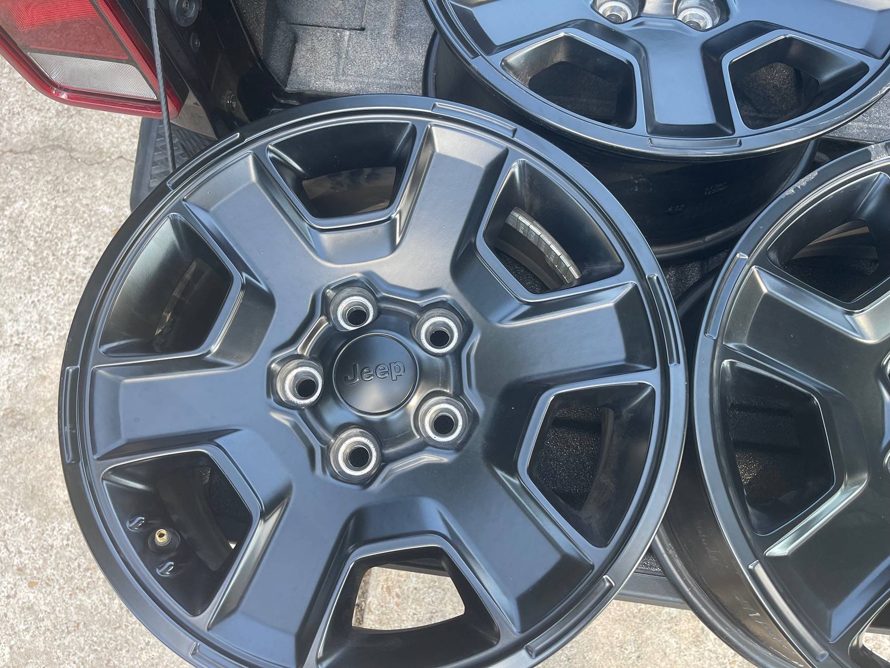 Jeep Gladiator Mojave OEM Wheels IMG_3231