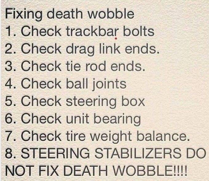 Jeep Gladiator The death wobble IMG_6023