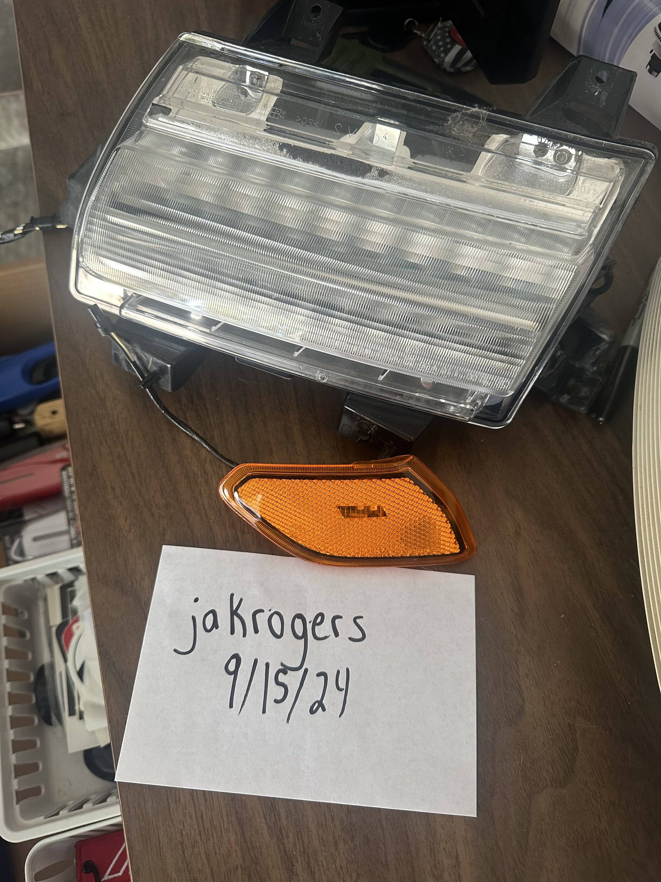 Jeep Gladiator OEM LED daytime running lights IMG_0838