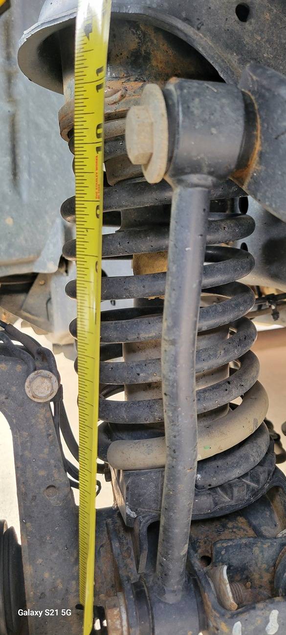 Jeep Gladiator Mopar 2" kit Stab link measurements 4
