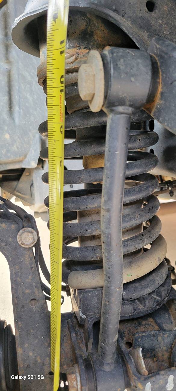 Jeep Gladiator Mopar 2" kit Stab link measurements 7
