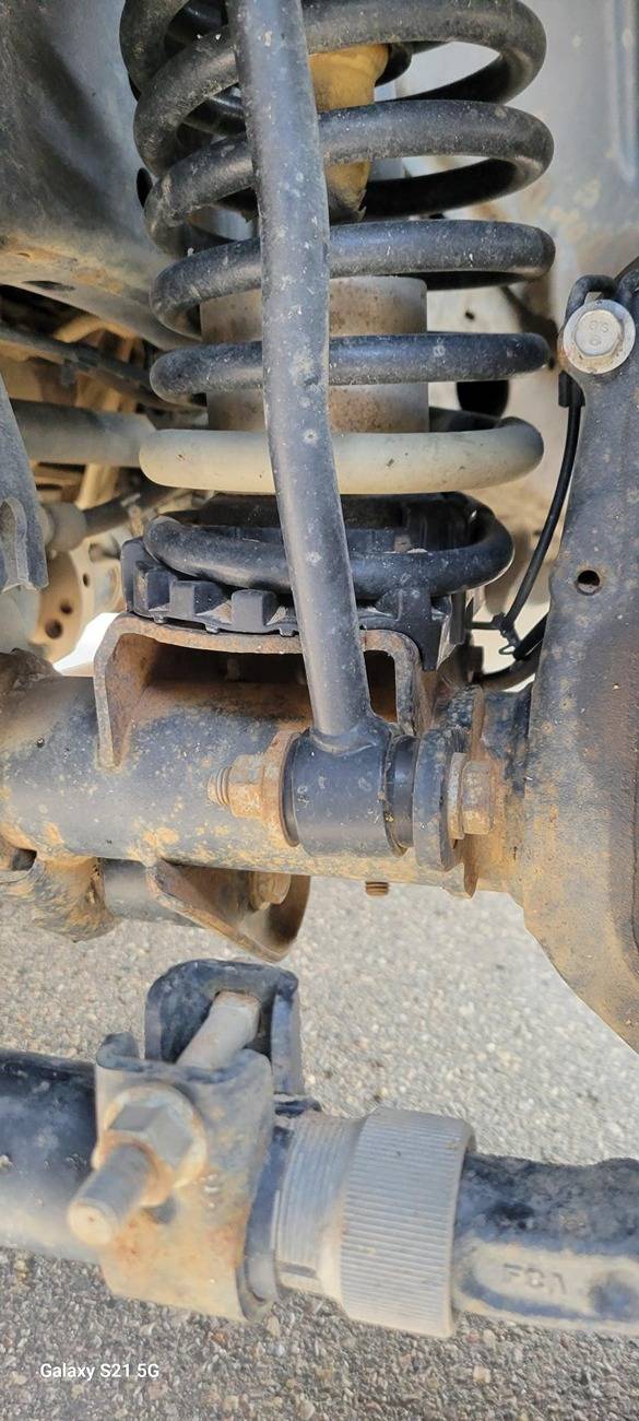 Jeep Gladiator Mopar 2" kit Stab link measurements Pic8