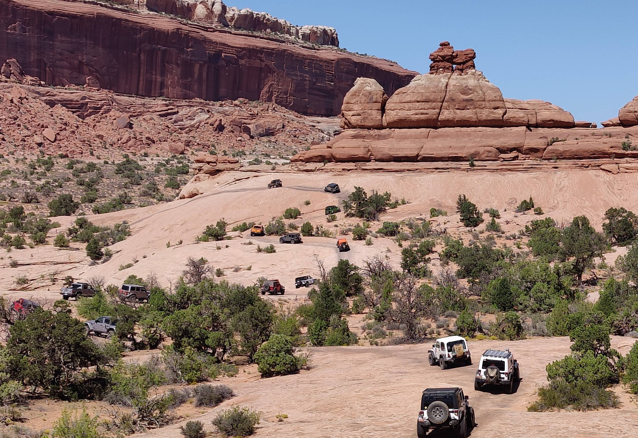 Jeep Gladiator Red Rock 4-Wheelers Trail of the Month September 2024 – 7 Mile Rim 7ILean