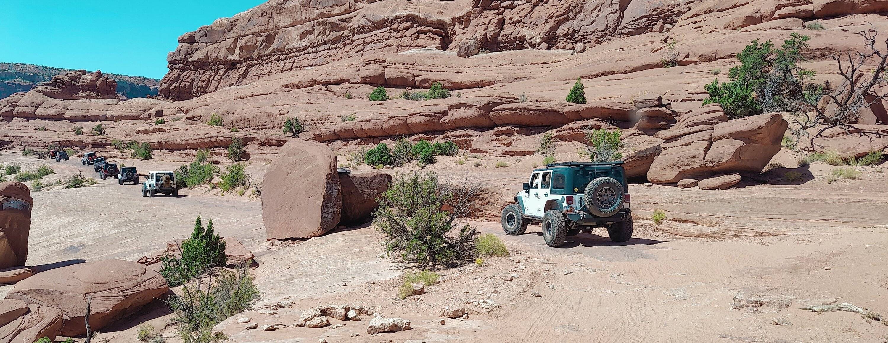 Jeep Gladiator Red Rock 4-Wheelers Trail of the Month September 2024 – 7 Mile Rim 7Toast1
