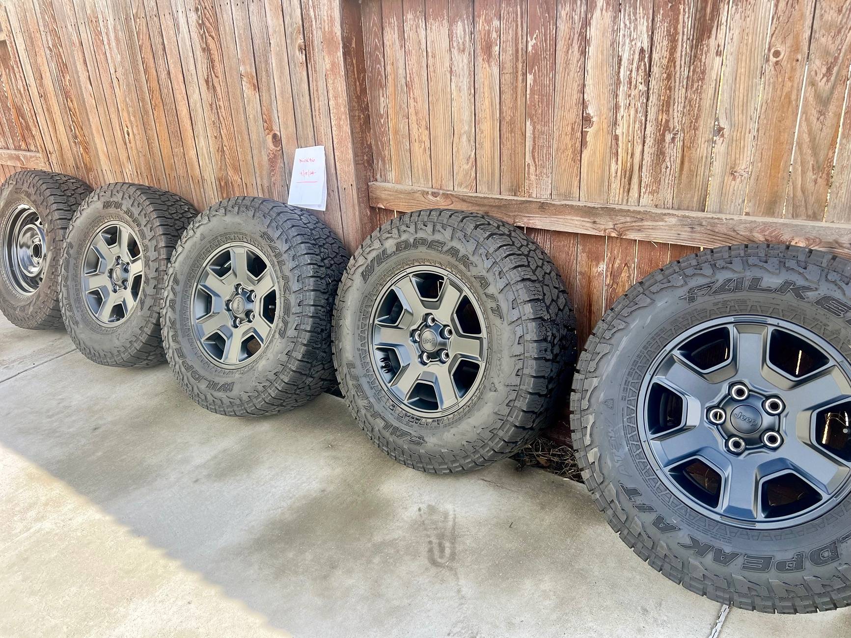 Jeep Gladiator Takeoff Mojave wheels IMG_8260