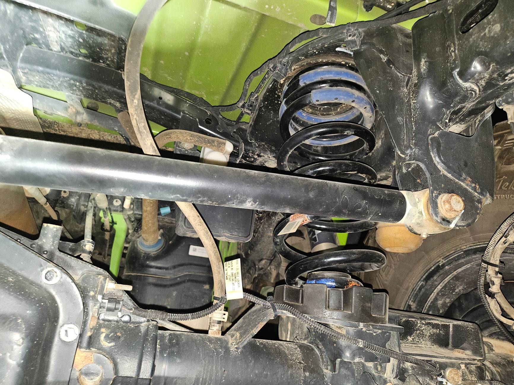 Jeep Gladiator Mopar 2" kit Stab link measurements 20240915_195406