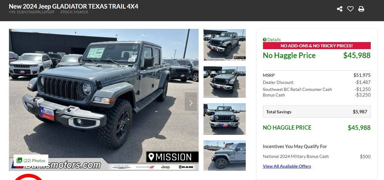 Jeep Gladiator To buy now or wait until end of the year 1726501925666-jy