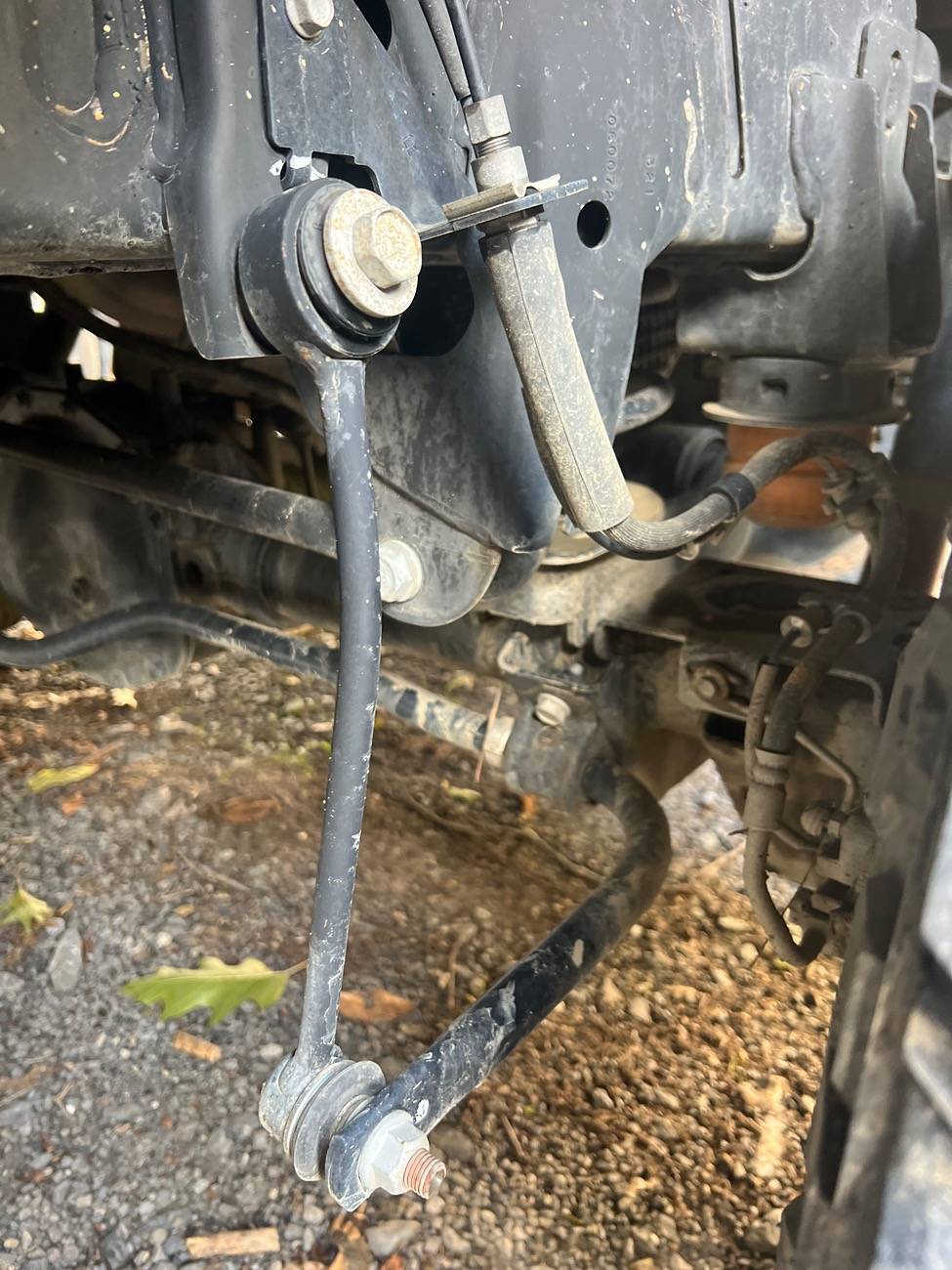 Jeep Gladiator Bent rear swaybar link IMG_7590