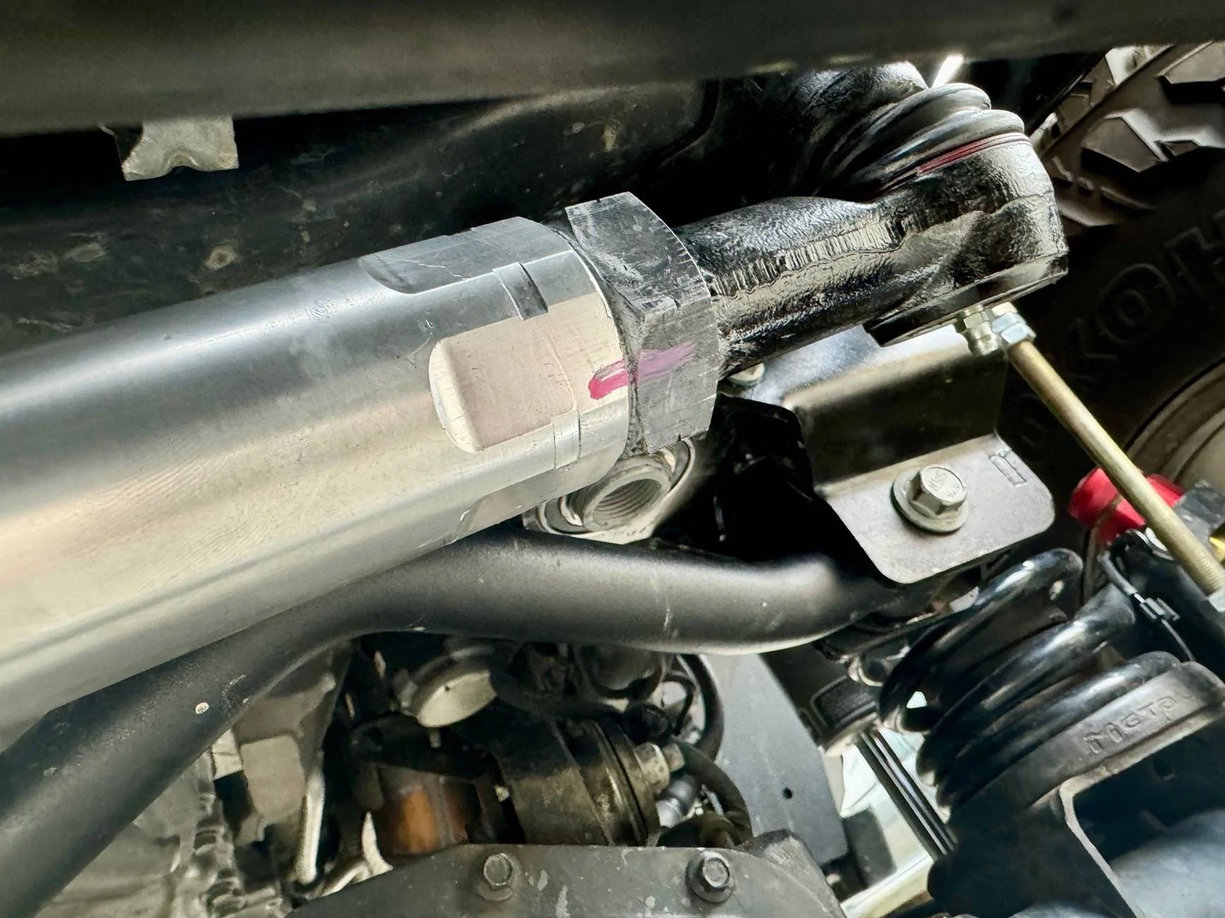 Jeep Gladiator Drag link/steering wheel advice IMG_1786