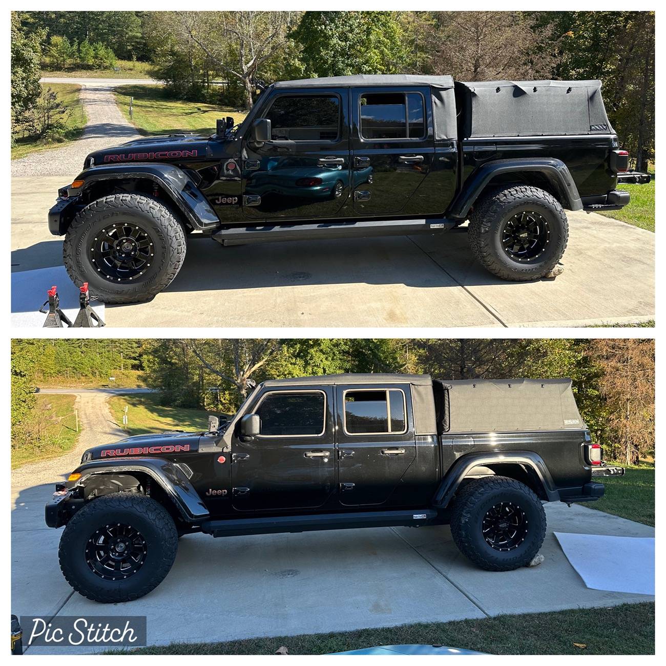 Jeep Gladiator Lift height difference IMG_2712