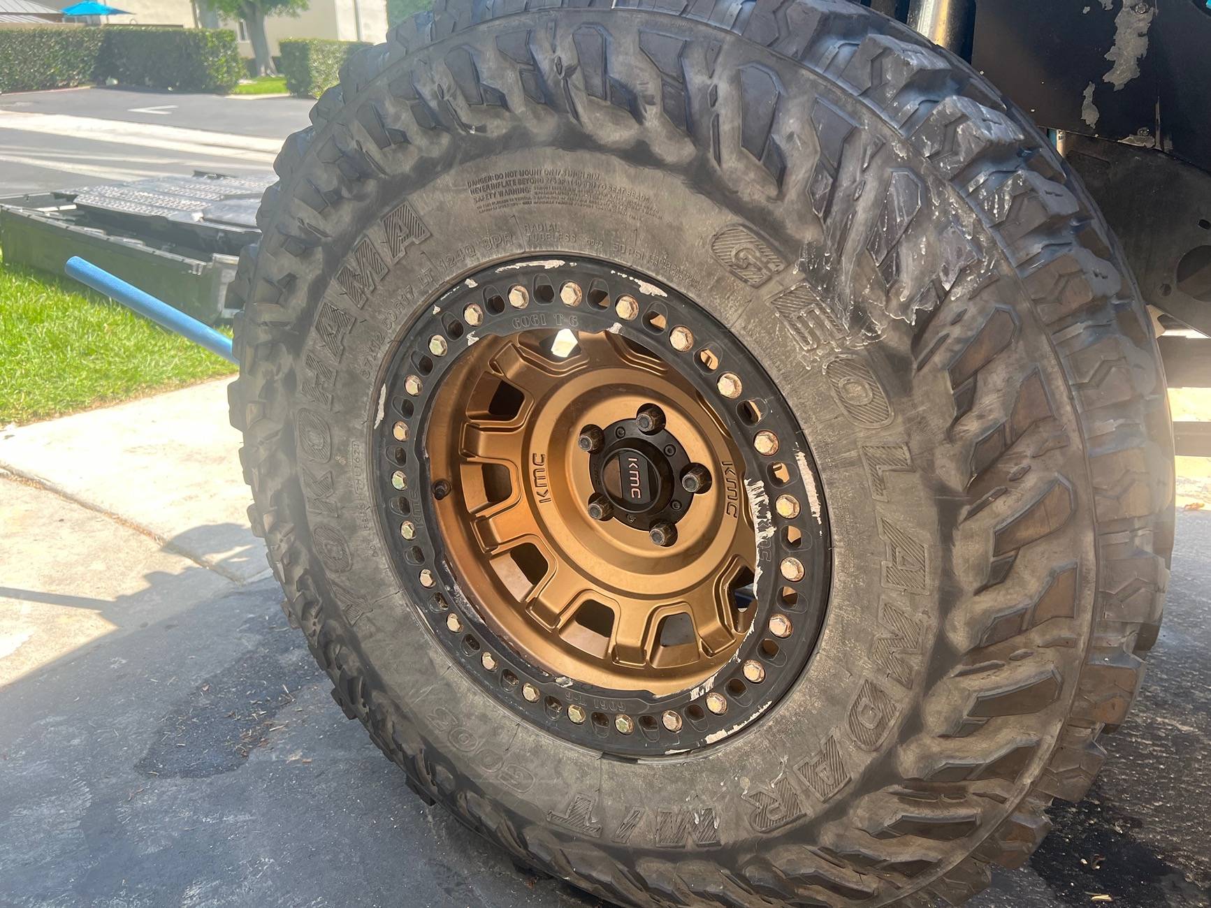 Jeep Gladiator Wheels and tires bead locks IMG_0750