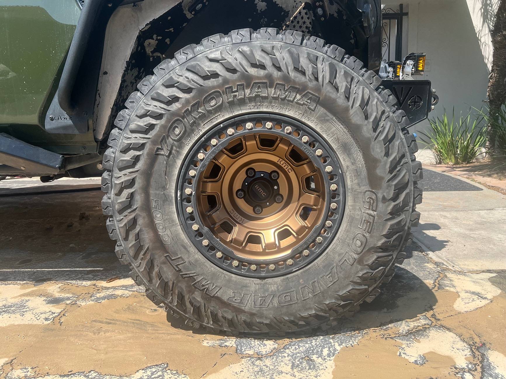 Jeep Gladiator Wheels and tires bead locks IMG_0753