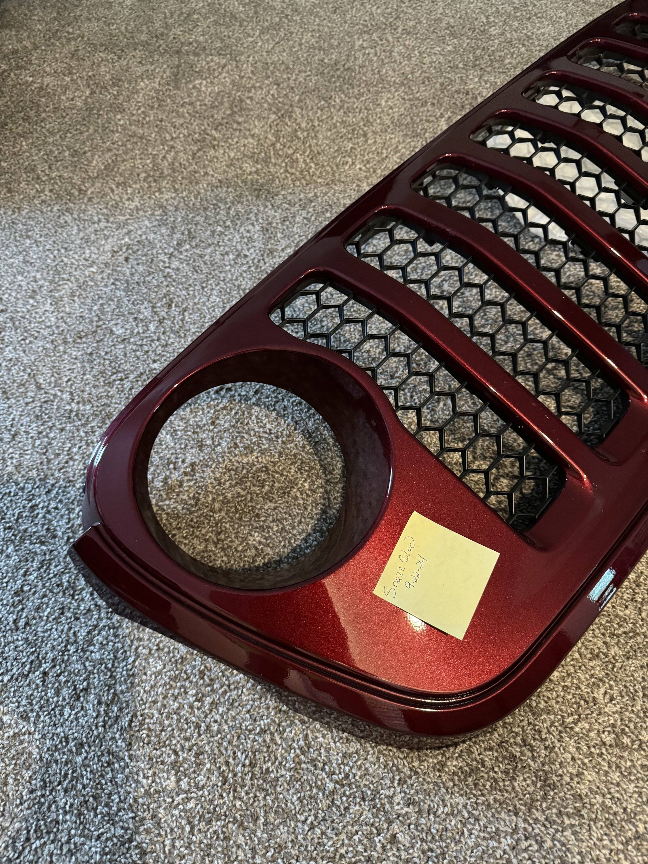 Jeep Gladiator Snazzberry grille 2021 sport IMG_1215
