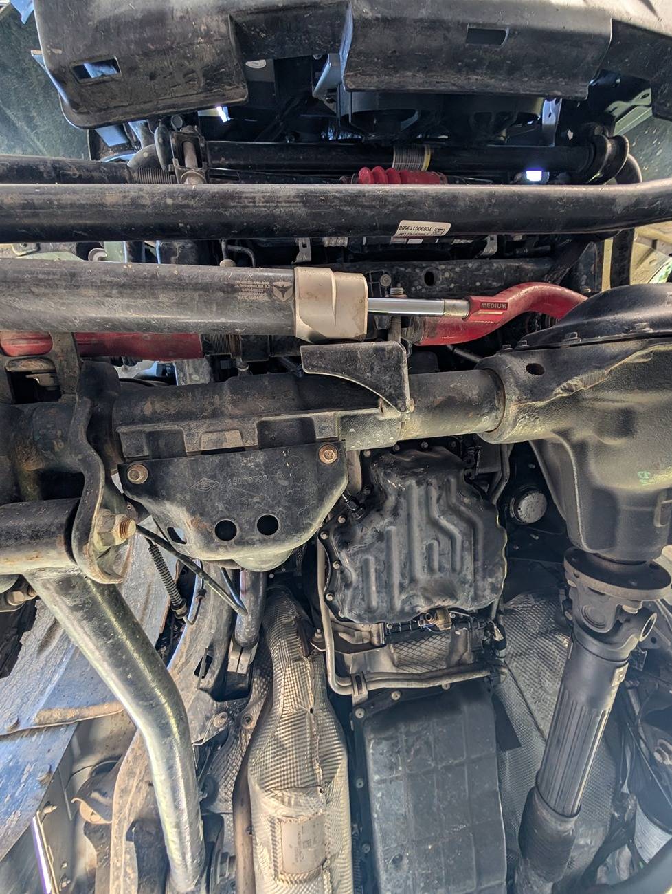 Jeep Gladiator Insane Diesel bypass filter install 2024-09-19 16.35.26