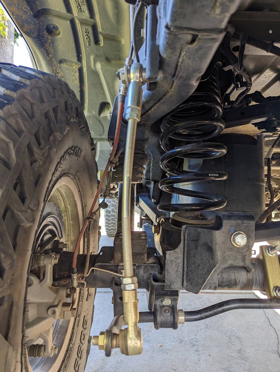 Jeep Gladiator Bent rear swaybar link PXL_20231016_161939074