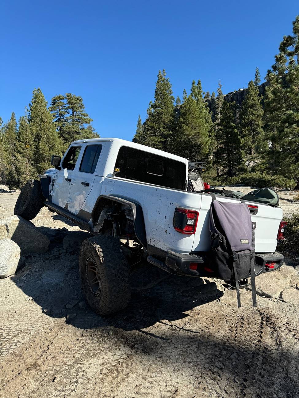 Jeep Gladiator Pre-Runner Springs - lots of rear wheel travel IMG_0342