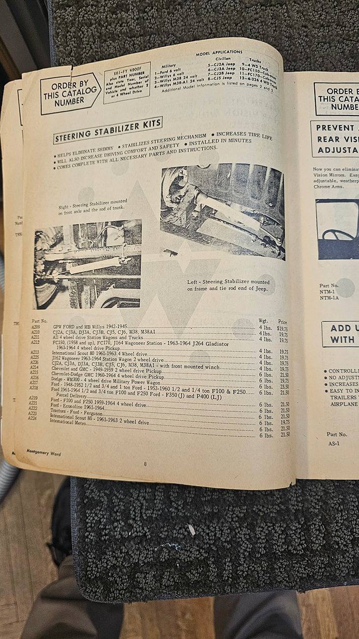 Jeep Gladiator 1966 Montgomery Ward Jeep Catalog. 20240925_142119