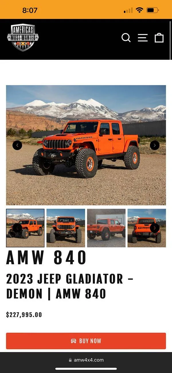 Jeep Gladiator Look at this... Gladiator prices 2025 IMG_1780