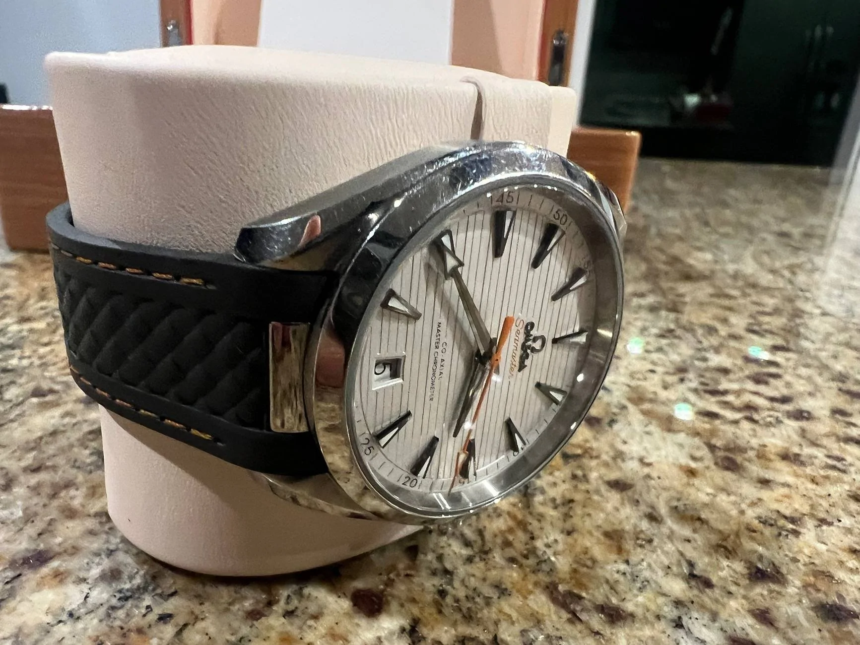 Jeep Gladiator Omega Seamaster AquaTerra watch - lowered price IMG_5877