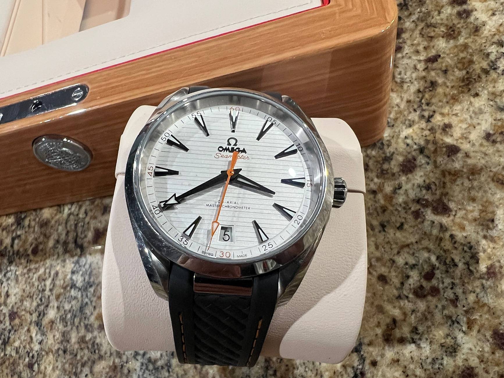 Jeep Gladiator Omega Seamaster AquaTerra watch - lowered price IMG_5878