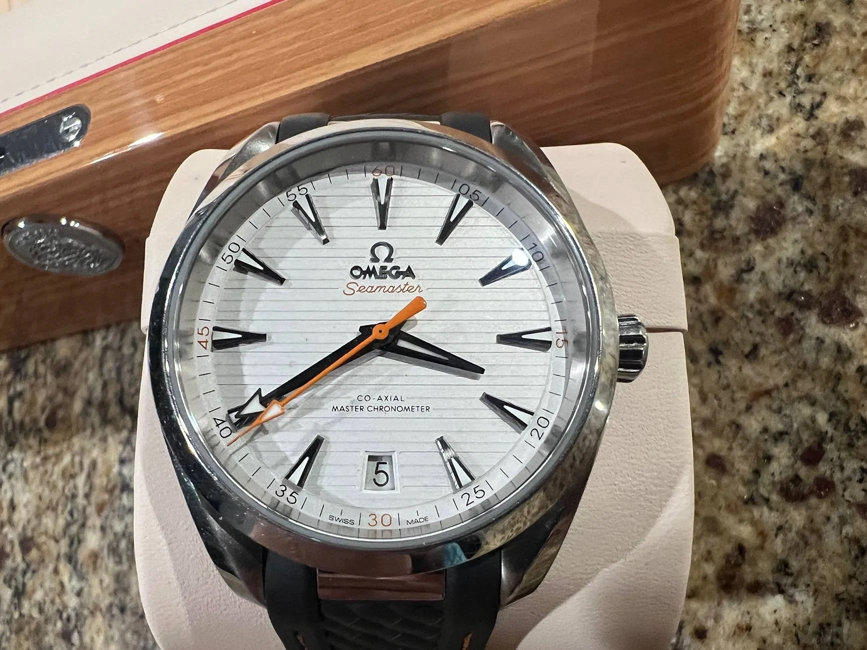 Jeep Gladiator Omega Seamaster AquaTerra watch - lowered price IMG_5879
