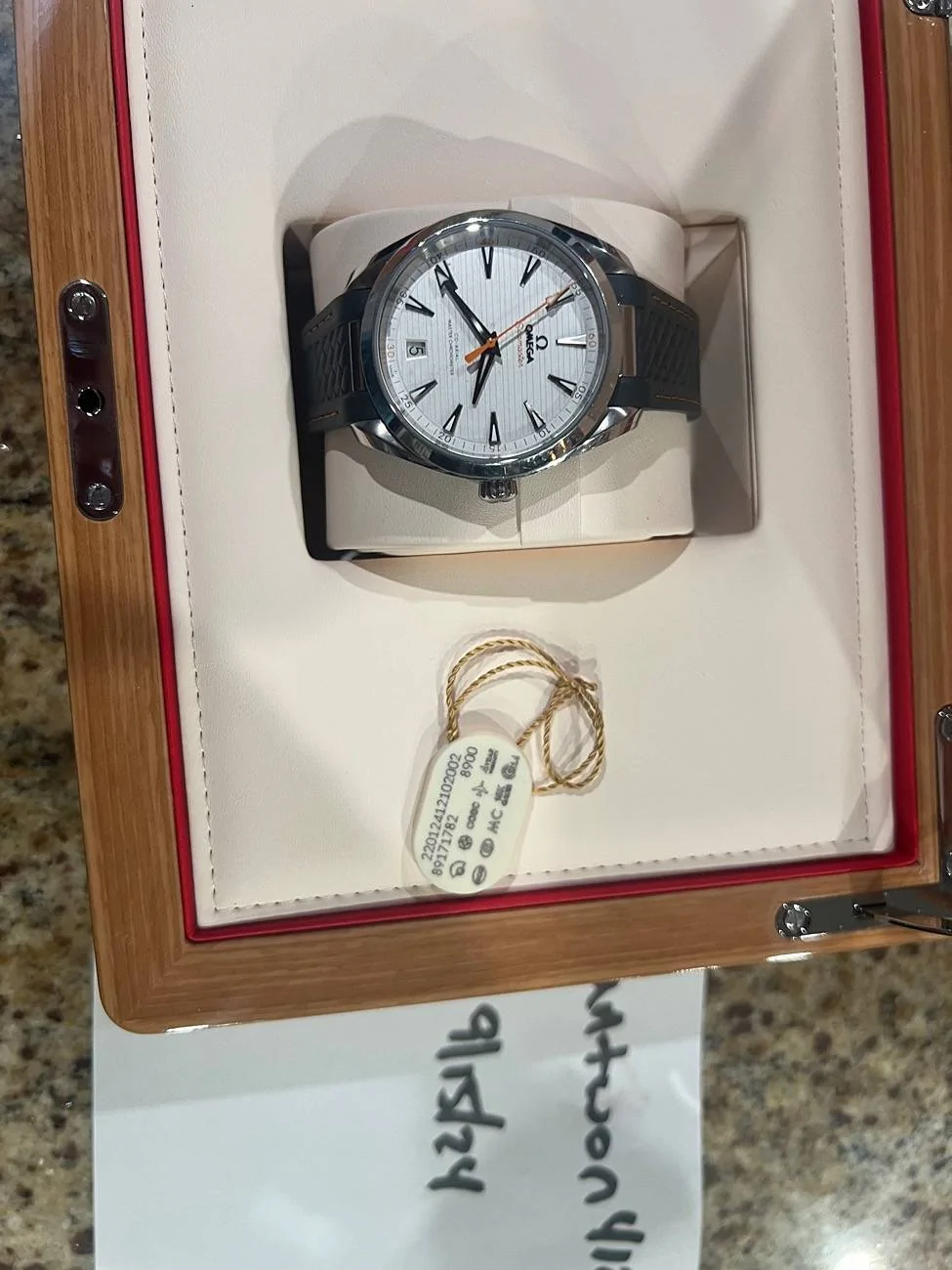 Jeep Gladiator Omega Seamaster AquaTerra watch - lowered price IMG_5876