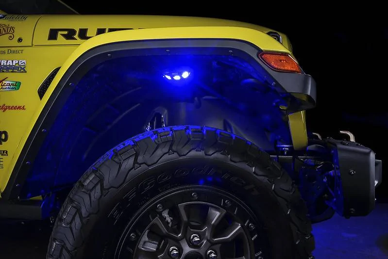 Jeep Gladiator ✍ DID YOU KNOW? ✍ ORACLE Lighting does Written Content, too! ORACLE_Lighting_JLWheel_RGB+W_Rock_Lights