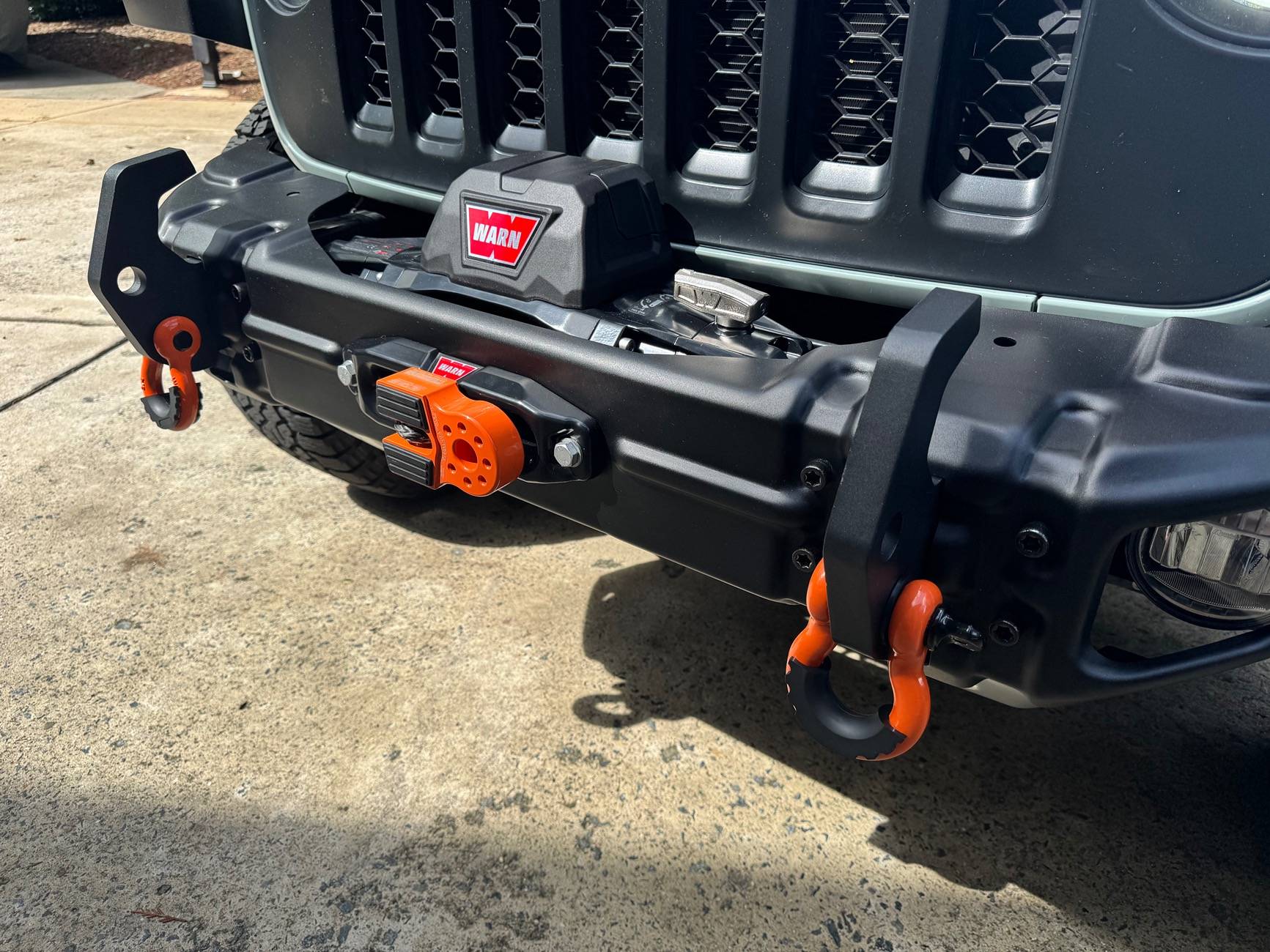 Jeep Gladiator Arcus bumper install IMG_6816