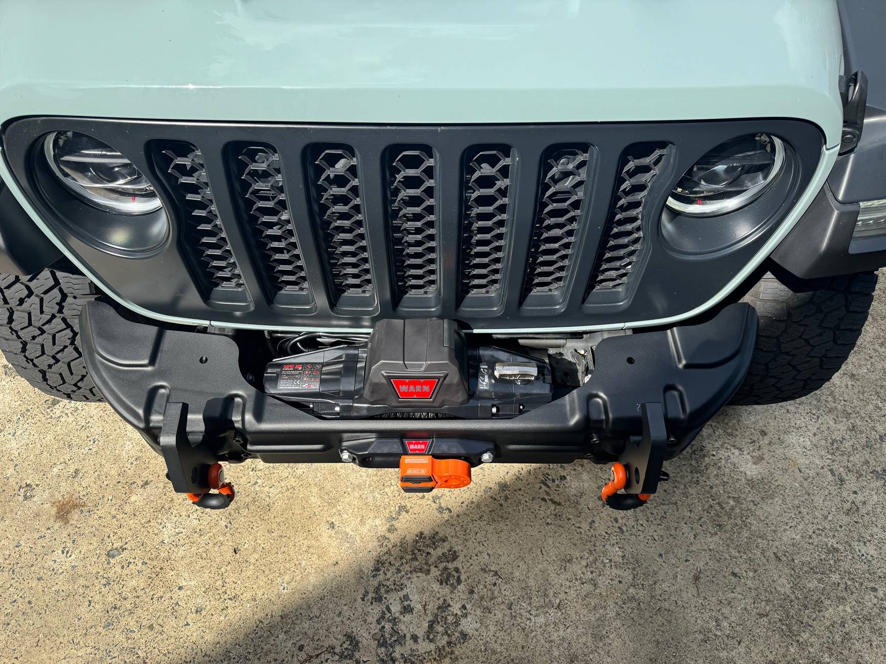 Jeep Gladiator Arcus bumper install IMG_6817