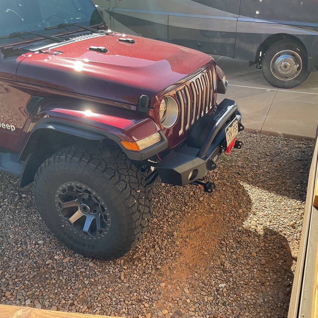 Jeep Gladiator Well this ended up happening IMG_0218
