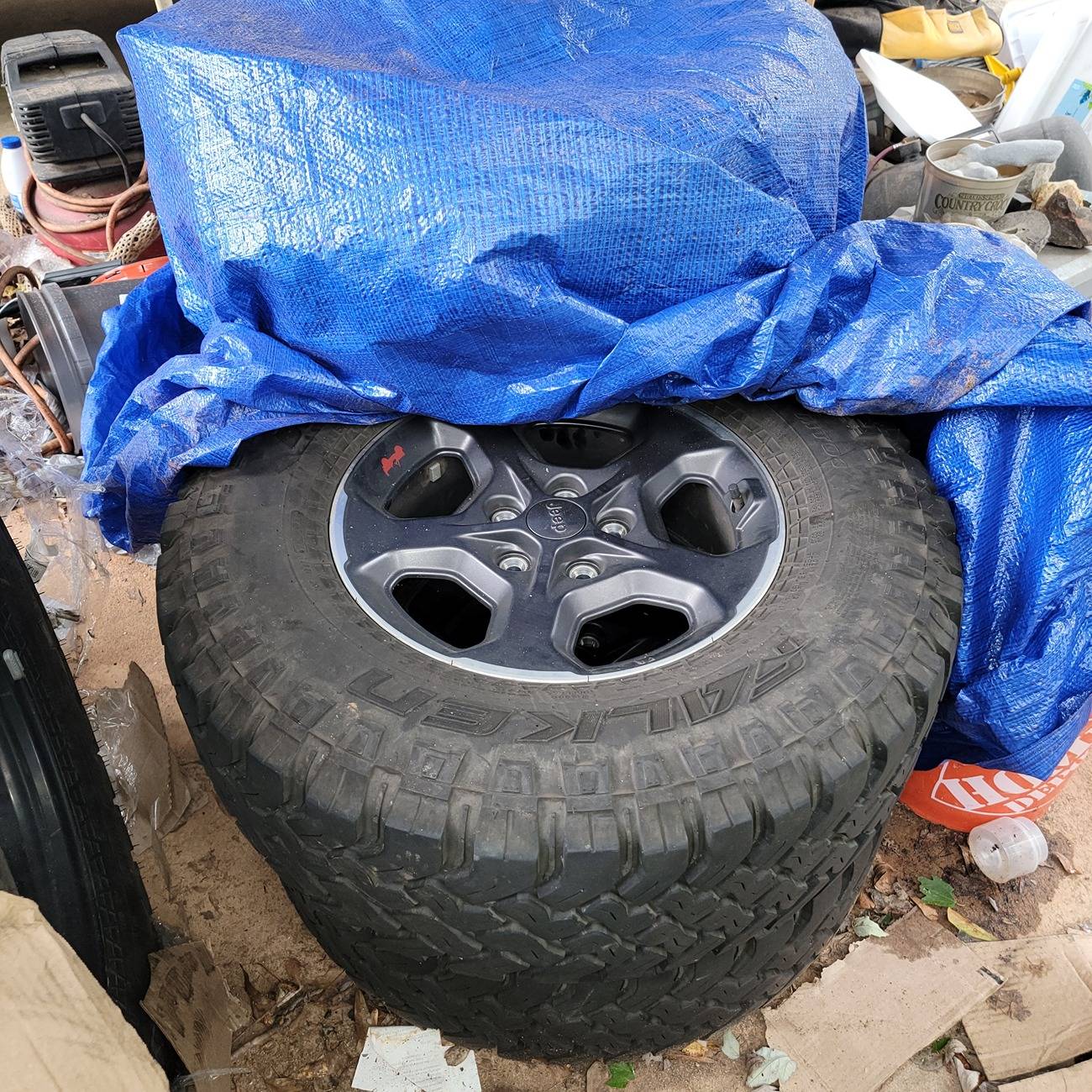 Jeep Gladiator For Sale: 4 2023 RUBICON TIRES WHEELS Falken MT $700 TIRES-6